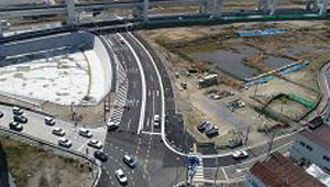 都市計画道路川向線街路整備工事 