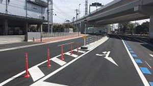 都市計画道路川向線街路整備工事