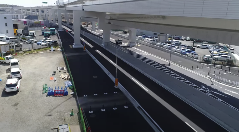 都市計画道路川向線街路整備工事